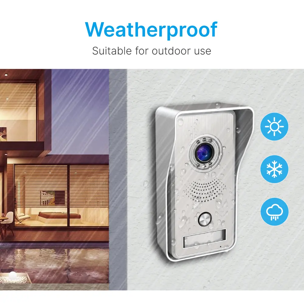 7英寸WIFI AHD可视门铃 # RL-B17IID-TY-使用Tuya智能App-200万像素AHD摄像头。2_05