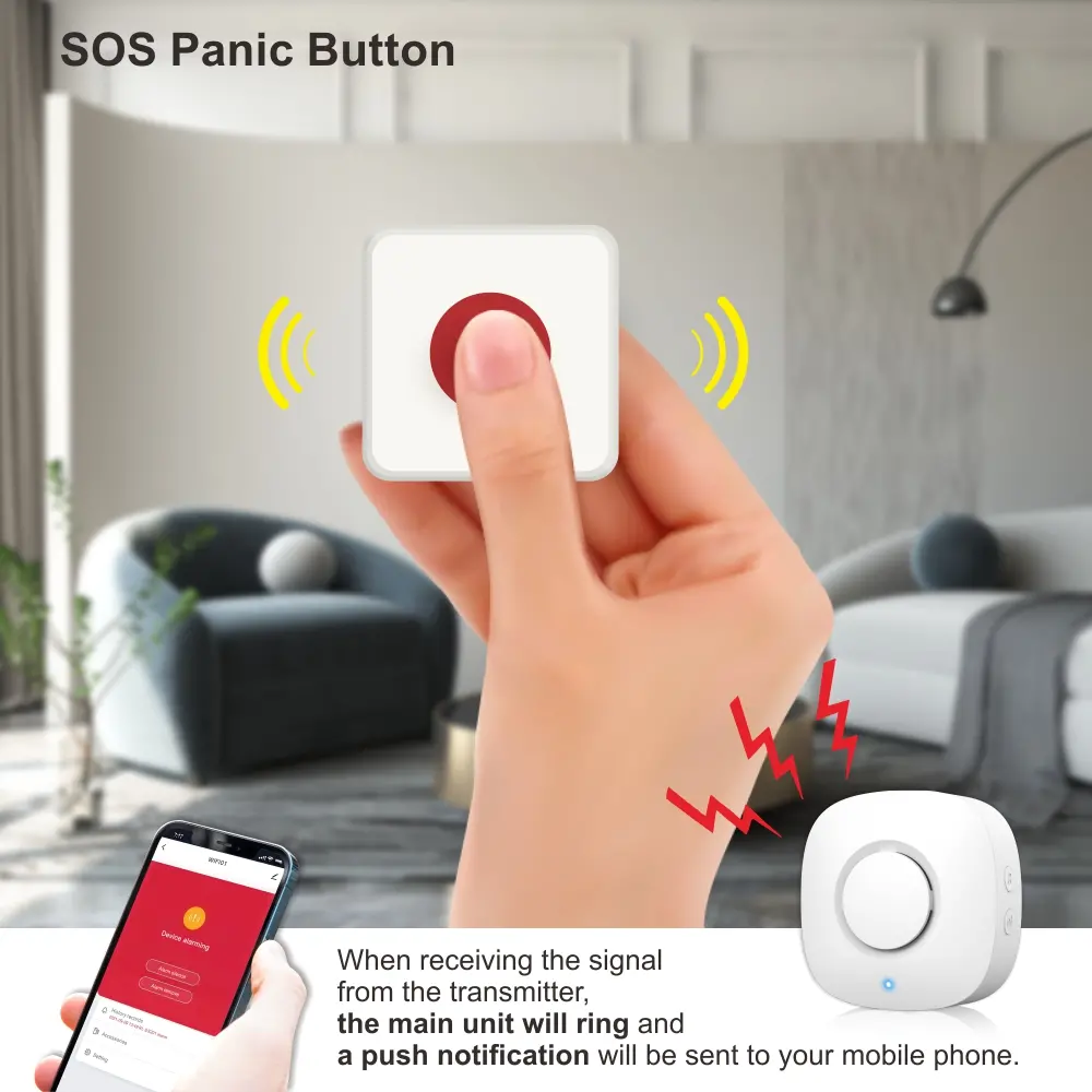 智能集线器，智能家居网关，RL-WIFI05DC-G3，图雅智能，2.4GHz WiFi，自动化，推送通知，支持高达15 RF 433MHz子设备10