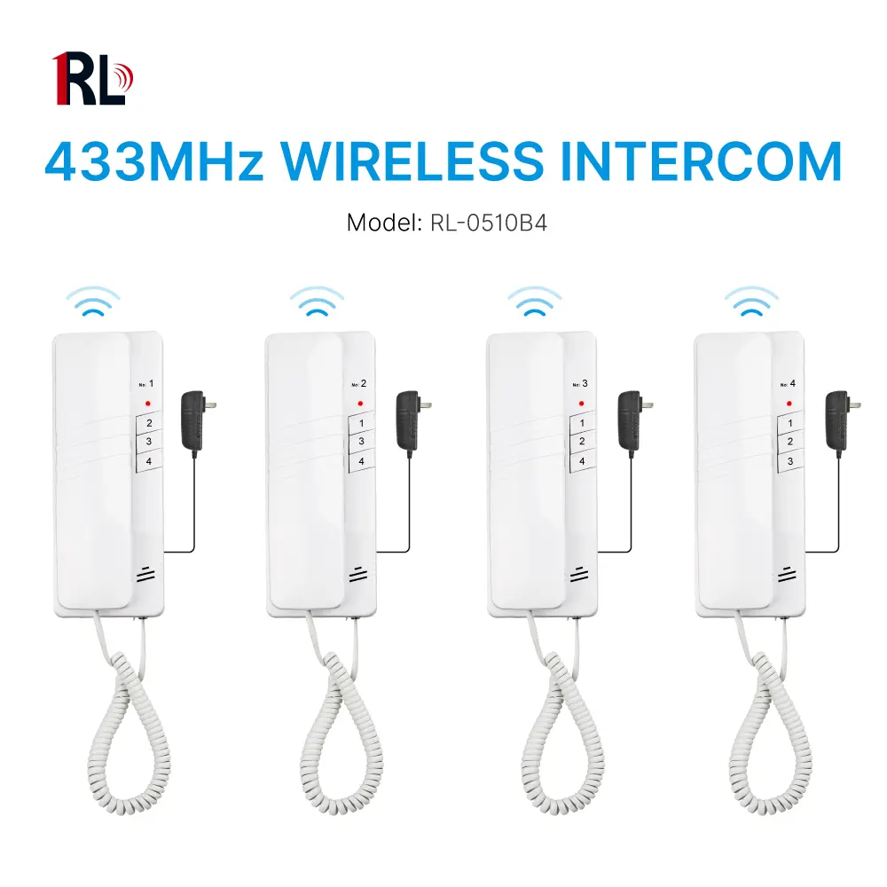无线对讲机，RL-0510B4，4 通道，433MHz,500 米_01
